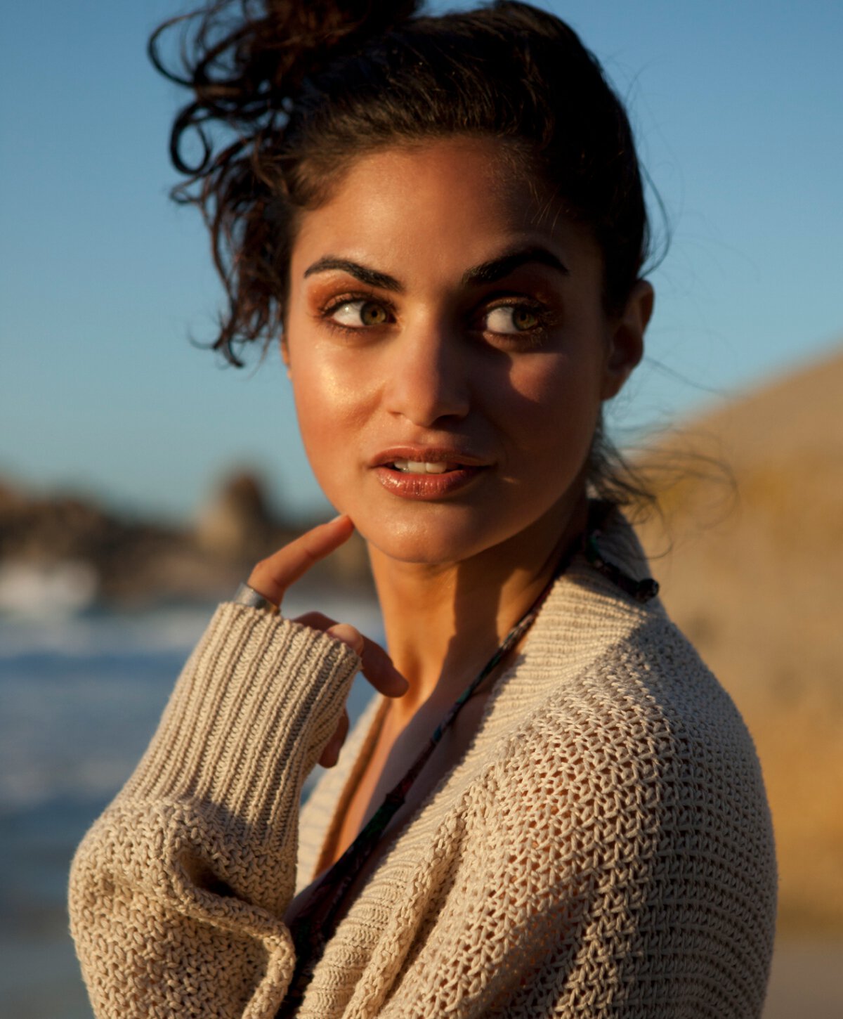 Petaluma skin resurfacing model with black hair